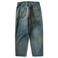 NEXUSVII. DAMAGED LOOSE DENIM PANTS