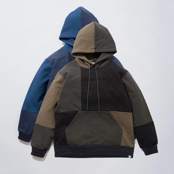 KUON 24A/W Patchwork Hoodie [ 144CS02C281-78-03 ]