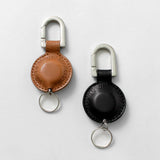 White Mountaineering LEATHER REEL KEYCHAIN