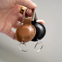 White Mountaineering LEATHER REEL KEYCHAIN