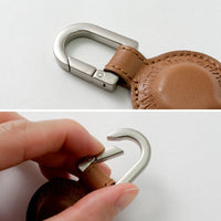 White Mountaineering LEATHER REEL KEYCHAIN