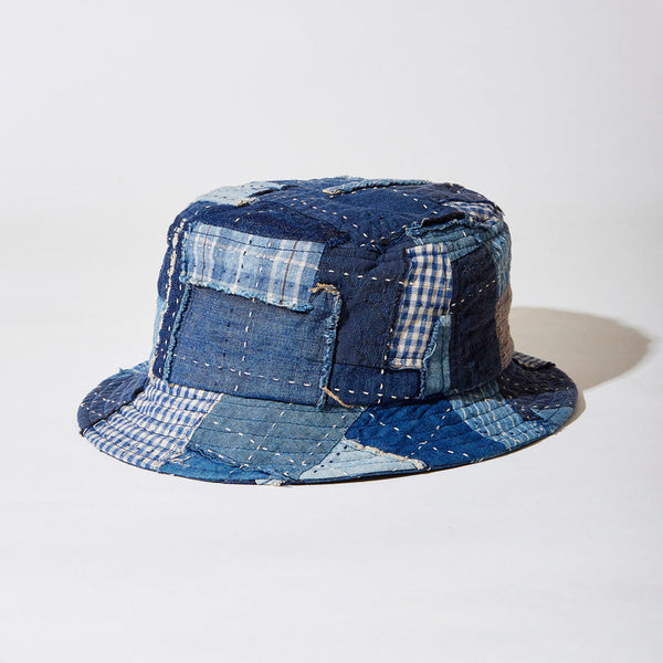 KUON 24S/S Boro Bucket Hat [ 190CP01H100-00-09 ]