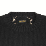 KAPITAL 5G Wool BONE Crew Sweater [ EK-1537KNA ]