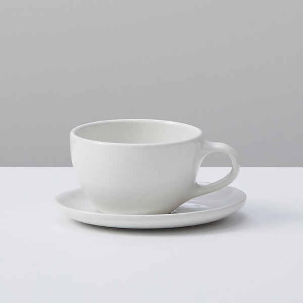 Blue Bottle Coffee x KINTO Latte Cup & Saucer Set (White)