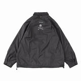 MASTERMIND WORLD x WILD THINGS COACH JACKET [ MW24C13-BL103 ]