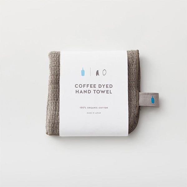 Blue Bottle Coffee Coffee Dyed Hand Towel (Gray)