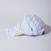 KUON 25S/S Sashiko All Over Cap [ 114CP030000-02-09 ]