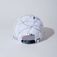 KUON 25S/S Sashiko All Over Cap [ 114CP030000-02-09 ]