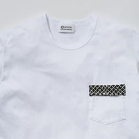 KUON 24A/W Sashiko Striped Pocket Tee [ 114CS06C1B7 ]