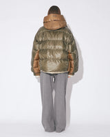 beautiful people x NANGA multilayering down vest blouson