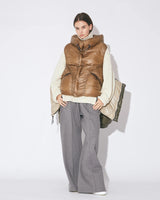beautiful people x NANGA multilayering down vest blouson