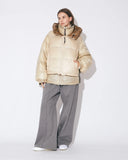 beautiful people x NANGA multilayering down vest blouson