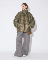 beautiful people x NANGA multilayering down vest blouson