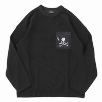 MASTERMIND WORLD x WILD THINGS WAFFLE LS TEE [ MW24C13-TS107 ]