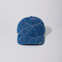 KUON 25S/S Sashiko All Over Cap [ 114CP030000-02-09 ]