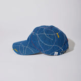 KUON 25S/S Sashiko All Over Cap [ 114CP030000-02-09 ]