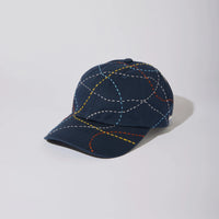 KUON 25S/S Sashiko All Over Cap [ 114CP030000-02-09 ]