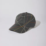 KUON 25S/S Sashiko All Over Cap [ 114CP030000-02-09 ]