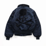 MASTERMIND WORLD x ALPHA INDUSTRIES B-15 FLIGHT JACKET [ MW25C15-BL105 ]