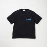 KUON Boro Trimmed Pocket Tee Black