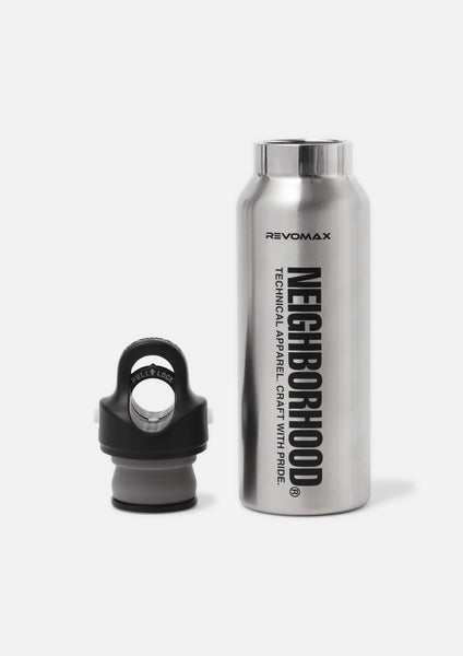 NEIGHBORHOOD x REVOMAX . VACUUM INSULATED BOTTLE 12OZ SLIM NEIGHBORHOOD x REVOMAX . VACUUM INSULATED BOTTLE 12OZ SLIM