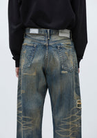 NEIGHORHOOD 25S/S SAVAGE DENIM DP WIDE PANTS [ 251XBNH-PTM07 ]