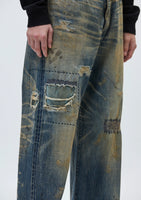 NEIGHORHOOD 25S/S SAVAGE DENIM DP WIDE PANTS [ 251XBNH-PTM07 ]