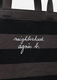 NEIGHBORHOOD x AGNES B. . BORDER TOTE BAG
