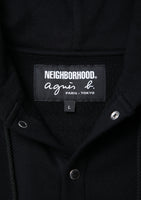 NEIGHBORHOOD x AGNES B. . SWEAT SNAP HOODIE LS