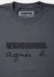 NEIGHBORHOOD x AGNES B. . SWEAT SHIRT LS