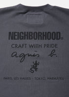 NEIGHBORHOOD x AGNES B. . SWEAT SHIRT LS