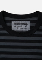 NEIGHBORHOOD x AGNES B. . BODER CREWNECK LS
