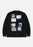 NEIGHBORHOOD x AGNES B. . CREWNECK LS-1