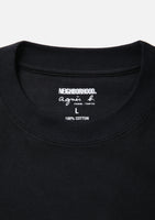NEIGHBORHOOD x AGNES B. . CREWNECK LS-1