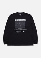 NEIGHBORHOOD x AGNES B. . CREWNECK LS-2
