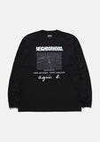 NEIGHBORHOOD x AGNES B. . CREWNECK LS-2