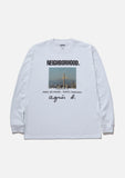 NEIGHBORHOOD x AGNES B. . CREWNECK LS-2