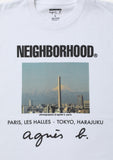 NEIGHBORHOOD x AGNES B. . CREWNECK LS-2