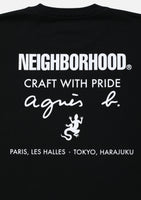NEIGHBORHOOD x AGNES B. . CREWNECK SS-1