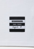 NEIGHBORHOOD x AGNES B. . CREWNECK SS-2