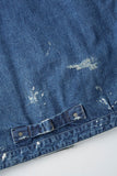 OLD JOE BRAND ONE POCKET JEAN JACKET (SCAR FACE & PAINT)