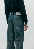 NEIGHBORHOOD 25A/W SAVAGE DENIM DP BASIC PANTS [ 252XBNH-PTM08 ]