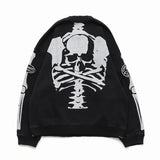 MASTERMIND WORLD x VANSON BOXY FIT DAMEGED CREWNECK SWEATSHIRT