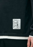 [ Pre-order ] NEIGHBORHOOD 26S/S BW . LAYERED TRIM CREWNECK LS [ 261UWNH-CSM05 ]