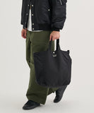 COMME des GARCONS HOMME Cotton Nylon Grosgrain Bag [ HQ-K292 ]