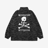 MASTERMIND WORLD x HURLEY PHANTOM WOVEN ZIP UP JACKET