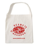 BEAMS RECORDS Twill Cotton Shopper