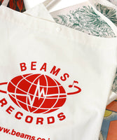 BEAMS RECORDS Twill Cotton Shopper