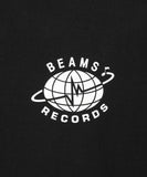 BEAMS RECORDS LOGO PRINT LONG SLEEVE TEE