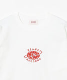 BEAMS RECORDS LOGO PRINT LONG SLEEVE TEE